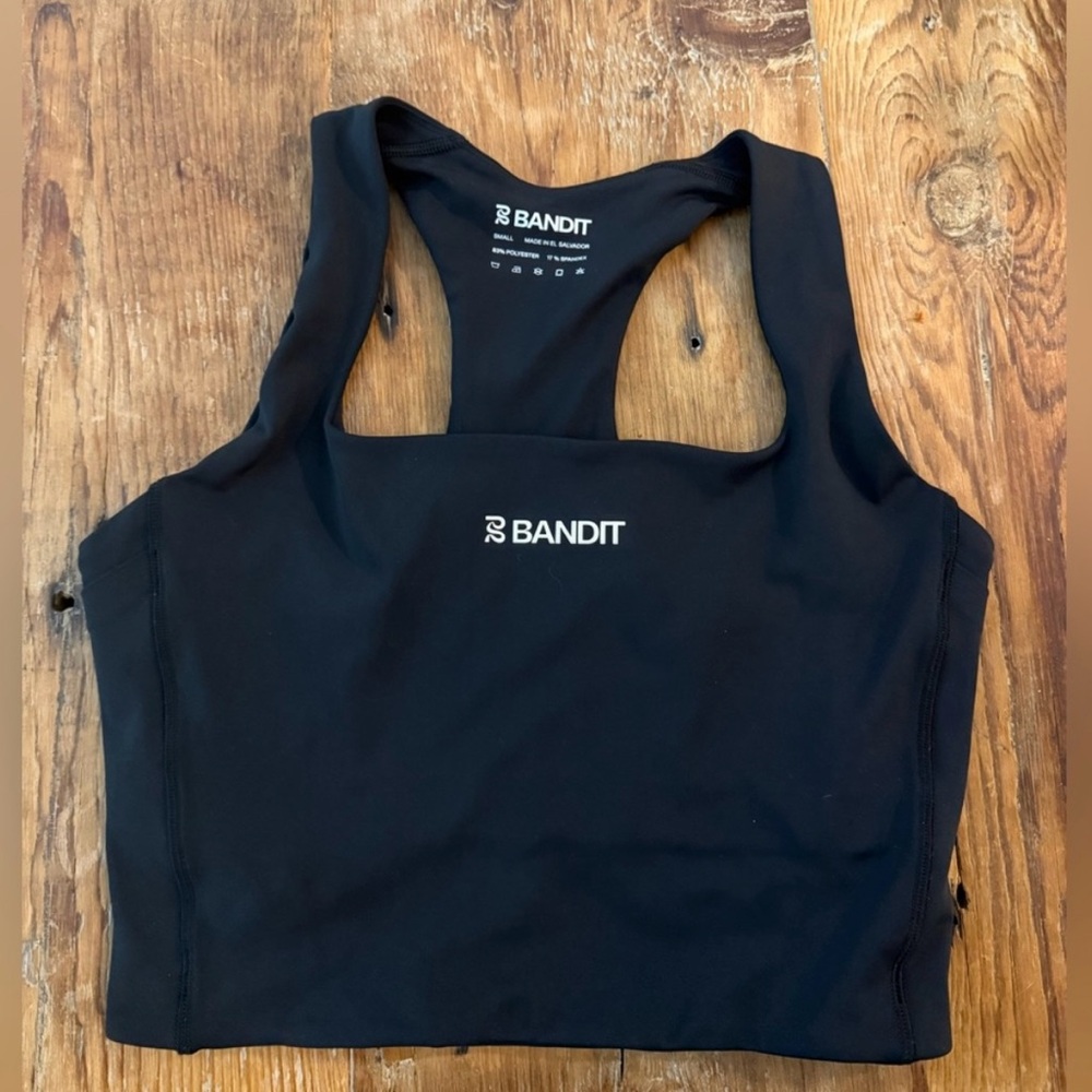 bandit stamina square neck race crop